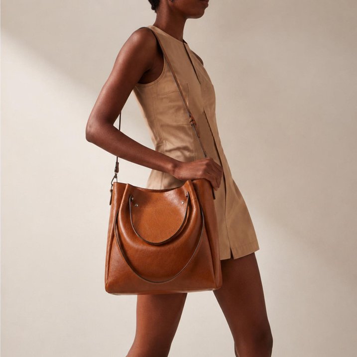 GAEKEAO Women’s Hobo Bag Vegan Leather Tote with Top Handle and Adjustable Crossbody Strap