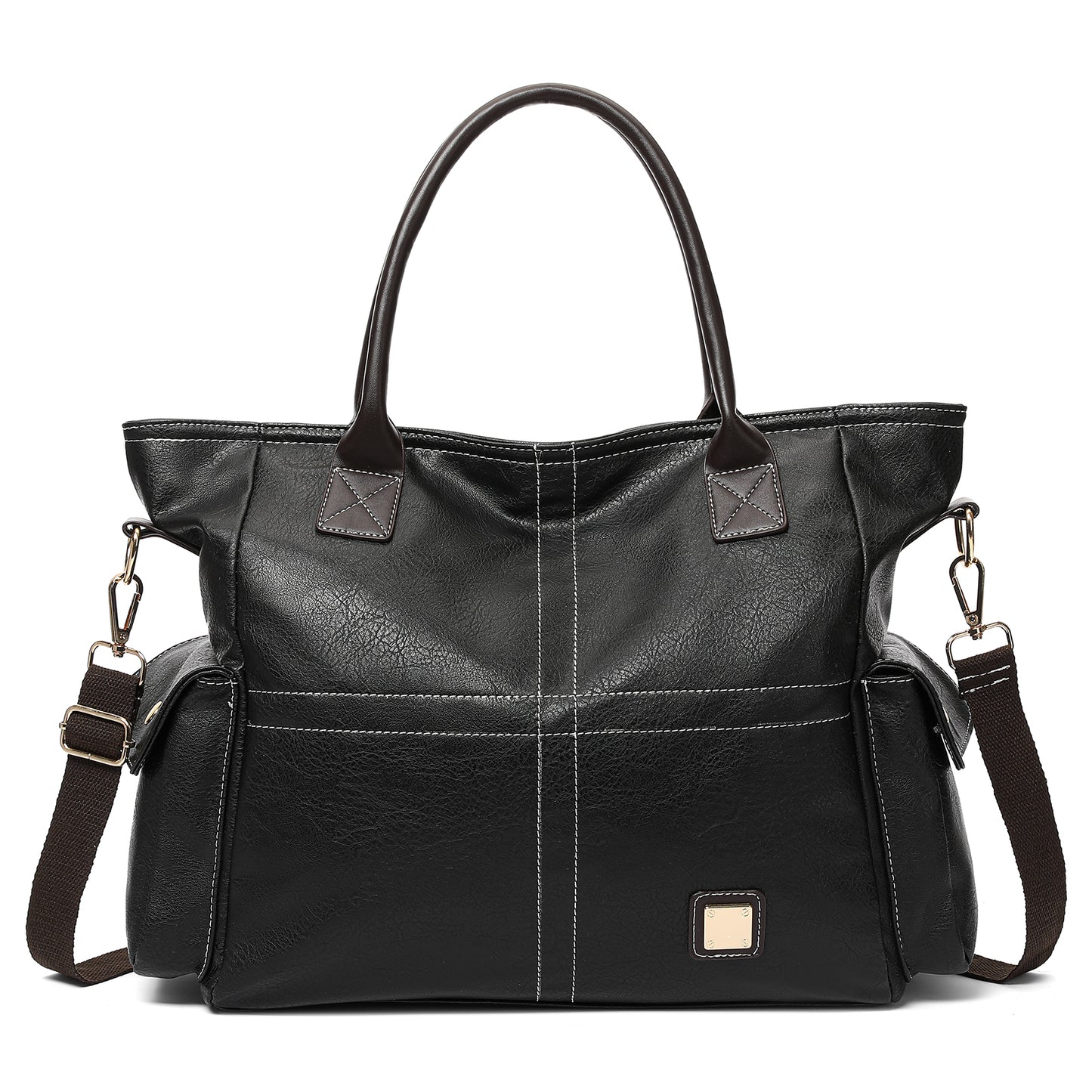 GAEKEAO Hobo Bags for Women Handbags Soft Top-handle Purse Leather Large Shoulder Bag Crossbody Travel Satchel