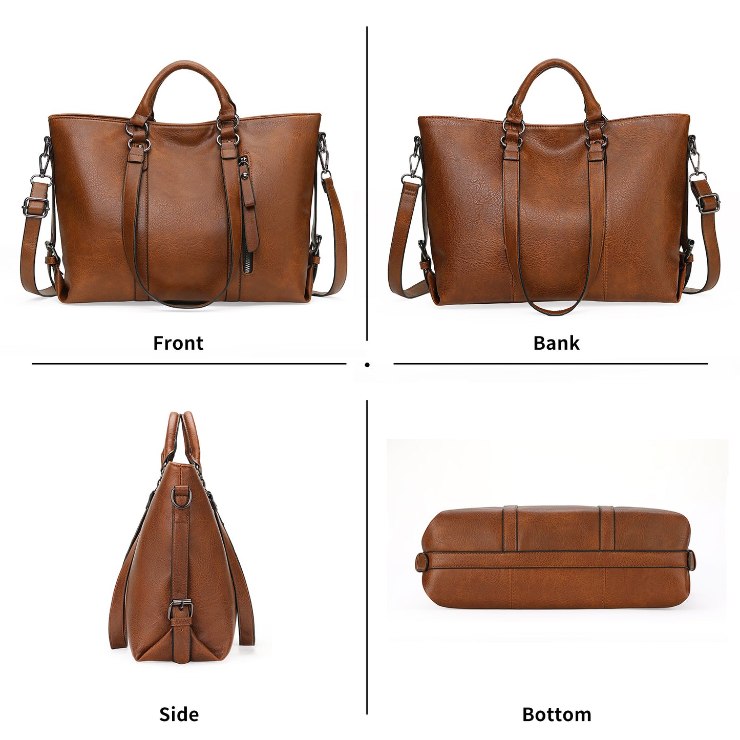 GAEKEAO Hobo Bags for Women Handbags Soft Top-handle Purse Leather Large Shoulder Bag Crossbody Travel Satchel