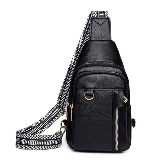 GAEKEAO Daily Sling Bag with Adjustable Straps Crossbody Chest Bag Lightweight Small Backpack for Casual Traveling Hiking