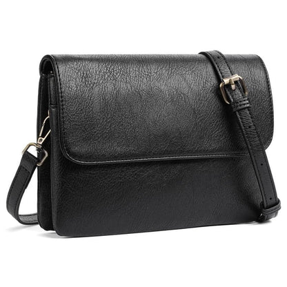 GAEKEAO Crossbody Bags for Women Genuine Leather Shoulder Handbags Small Cell Phone Purse with Credit Card Slots