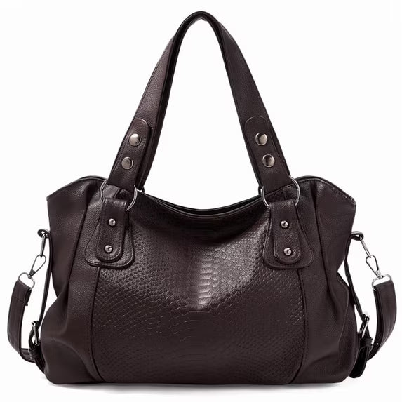 GAEKEAO Women’s Satchel Handbag Spacious Shoulder Purse with Detachable Strap