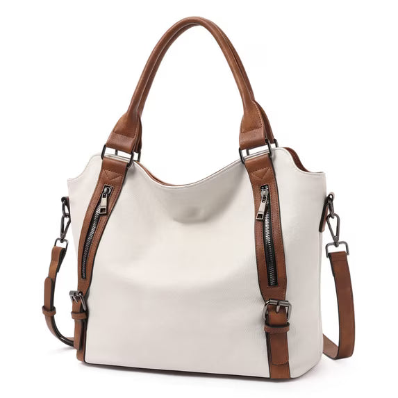 GAEKEAO Purses and Handbag for Women Leather Tote Bag Purse and Handbags, Satchel Shoulder Crossbody Top Handle Bags with Zipper