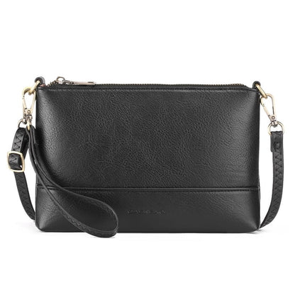 GAEKEAO Women's Crossbody Wristlet Wallet Vegan Leather Cell Phone Purse with Adjustable Strap and 6 Credit Card Slots