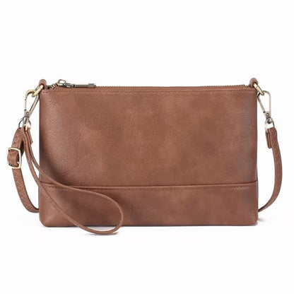 GAEKEAO Women's Crossbody Wristlet Wallet Vegan Leather Cell Phone Purse with Adjustable Strap and 6 Credit Card Slots