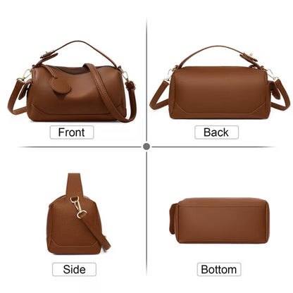 GAEKEAO Women’s Small Shoulder Bag Vegan Leather Crossbody Handbag with Adjustable Removable Strap